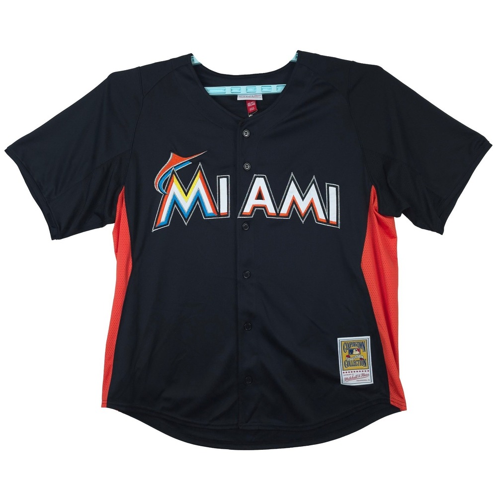 Authentic Jose Fernandez Marlins Mitchell & Ness MLB XL XLarge BP Jersey NWT